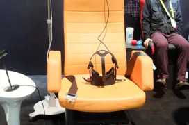 Máxima inmersión con esta silla para gafas de realidad virtual