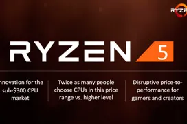 AMD anuncia los procesadores Ryzen 5 con multiplicador desbloqueado