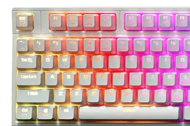 Blanco puro para el teclado mecánico ZM-K900M de Zalman