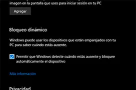 Como bloquear el PC con Windows Goodbye en Windows 10 Creators Update