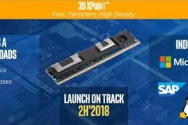 Los módulos DIMM de Intel Optane llegarán en el 2018