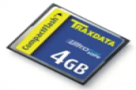 Traxdata presenta su Compact Flash de 8 Gb