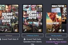 Las sagas GTA, Max Payne y más juegos tirados de precio en el Humble Bundle de Rockstar