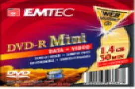 DVD de 8 centímetros de Emtec
