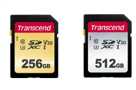 Transcend ofrece nuevas tarjetas de memoria, las 500S y 300S