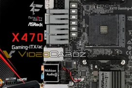 ASRock filtra imágenes de su nueva X470 Fatal1ty Gaming ITX/ac