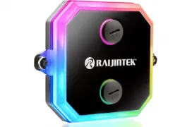 El bloque de refrigeración líquida Raijintek CWB recibe su dosis de RGB configurable