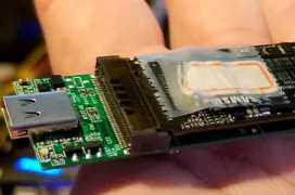 JMicron muestra su conversor USB 3 a PCI-e x4