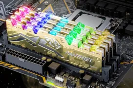Apacer tiñe de dorado sus memorias DDR4 Panther RGB