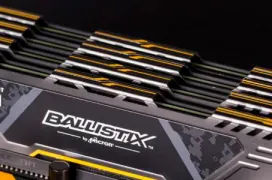 Ballistix lanza módulos RAM con certificación TUF Gaming Alliance