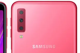 El Samsung Galaxy A7 (2018) incorpora triple cámara trasera y sensor de huellas en el lateral derecho