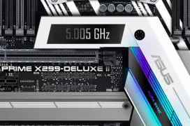 La ASUS Prime X299-Deluxe II llega con una pantalla OLED configurable y Ethernet 5 GbE