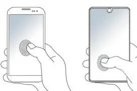 Samsung patenta un lector de huellas que cubre toda la pantalla del smartphone