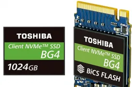 Toshiba BG4, SSDs NVMe PCIe x4 de hasta 1 TB con memorias 3D de 96 capas en formato ultacompacto