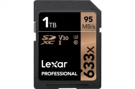 Lexar anuncia la tarjeta SD de mayor tamaño del mundo con 1TB de capacidad