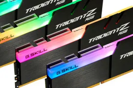 Este kit de 32 GB de memoria DDR4 G.SKILL Trident Z RGB a 3.466 MHz está optimizado para  AMD Threadripper