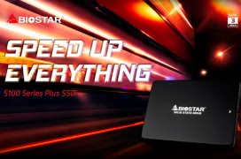 Biostar lanza sus unidades SSD económicas S100 Plus en capacidades de 240 y 480GB