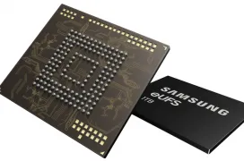Samsung está empezando a fabricar chips eUFS de 1TB de capacidad para smartphones