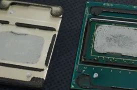 Intel sigue usando pasta térmica “TIM” de pésima calidad incluso en el Xeon W-3175X