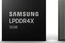 Samsung comienza la producción en masa de RAM LPDDR4X de 12 GB para smartphones