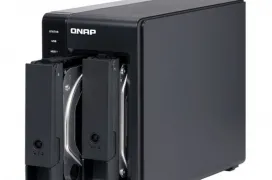 El QNAP TR-002 es una carcasa externa para HDD con conectividad USB-C 3.1 y soporte RAID
