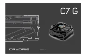 El Cryorig C7G se deja ver en la web del fabricante con una capa de grafeno y mayor potencia que la versión en cobre