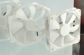 Noctua tiñe completamente de blanco sus ventiladores Chromax