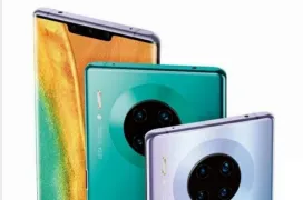 El Huawei Mate 30 se filtra en una imagen promocional mostrando su cuádruple cámara trasera