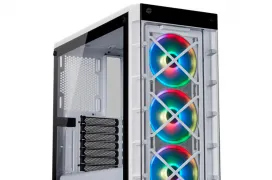 La caja Corsair iCUE 465X RGB viene con 3 ventiladores y doble cristal templado por 120 Euros