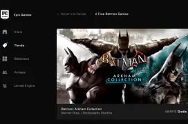 Epic Games regala seis juegos de Batman en su plataforma de juegos hasta el 26 de septiembre