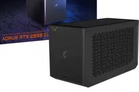 La Aorus Gaming Box de Gigabyte incluye una RTX 2080 Ti con refrigeración líquida en una caja externa