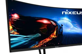 Nixeus ofrece el monitor curvo ultra panorámico EDG 34 con panel VA de 34”, 144 Hz y FreeSync por 499 dólares
