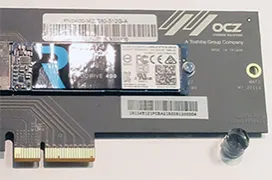 OCZ nos muestra su RevoDrive 400 M.2 PCIe NVMe
