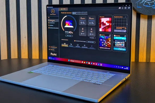 ASUS ProArt P16 H7607BA Review: con NVIDIA RTX Spark y 128 GB, un portátil para trabajar con IA en local sin depender de la nube