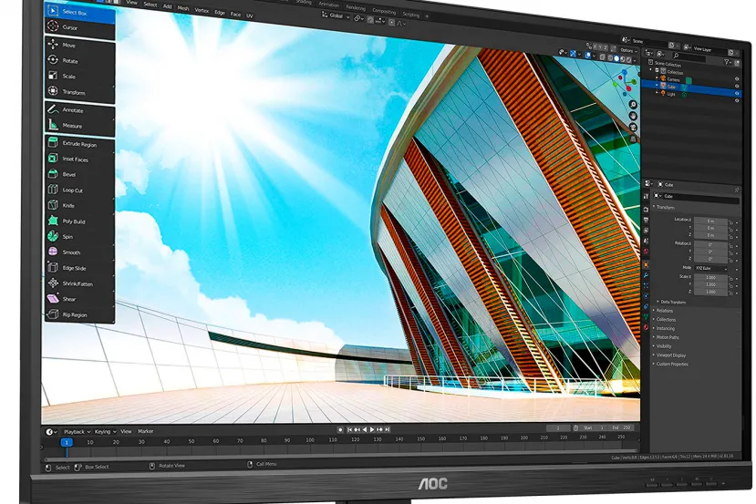 AOC lanza 10 monitores de la gama P2 para profesionales, incluyendo modelos con KVM integrado