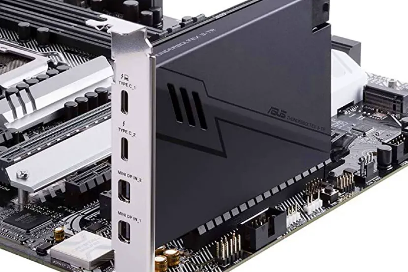 ASUS lanza su tarjeta de expansión PCIe ThunderboltEX 3-TR con dos puertos Thunderbolt 3 de 40 Gbps