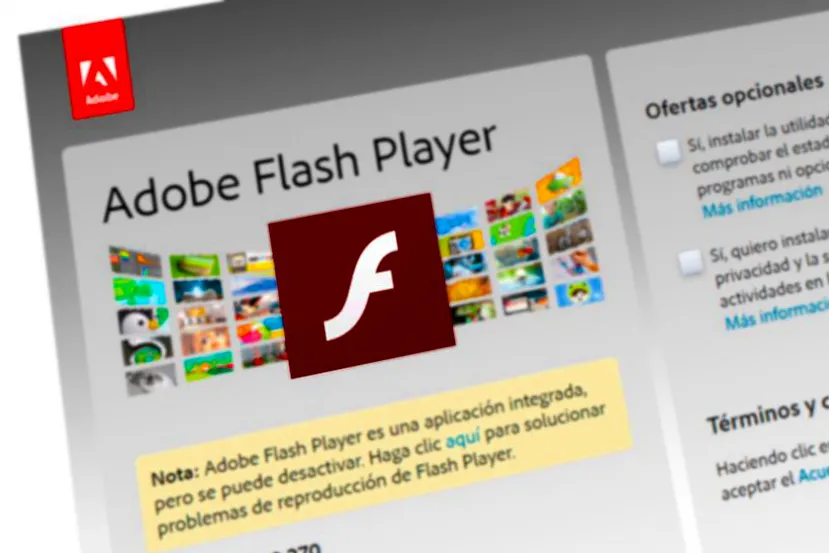 Adobe recuerda que el 31 de diciembre Flash Player dejará de funcionar en todo el mundo