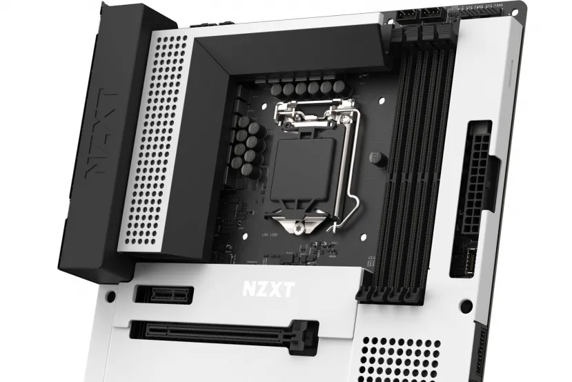 NZXT prepara su placa base N7 Z490 para Comet Lake con carcasas intercambiables