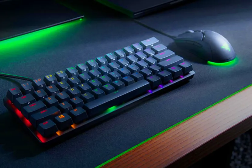 Razer lanza el teclado compacto Huntsman Mini con un 60% del tamaño de un teclado habitual