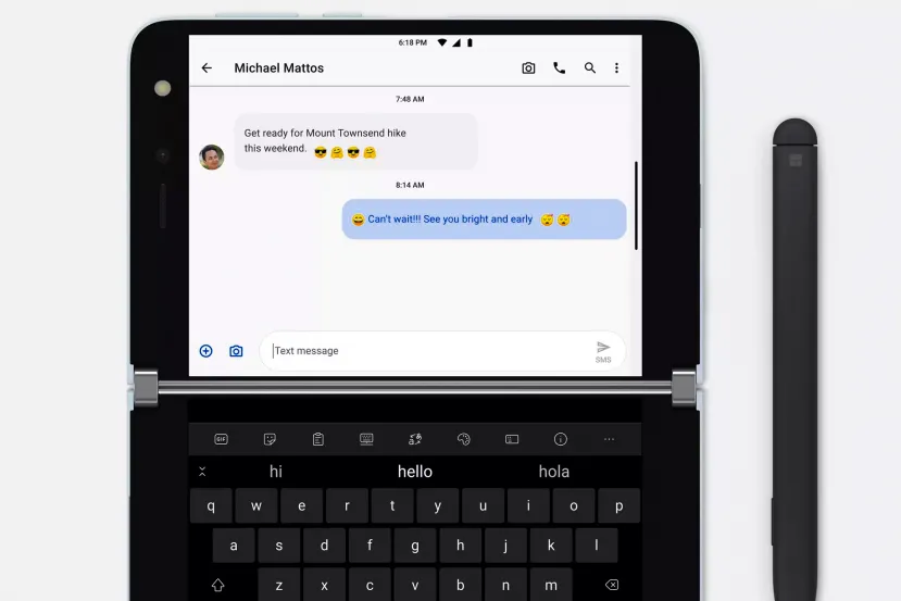El Microsoft Surface Duo se lanzará internacionalmente el mes que viene