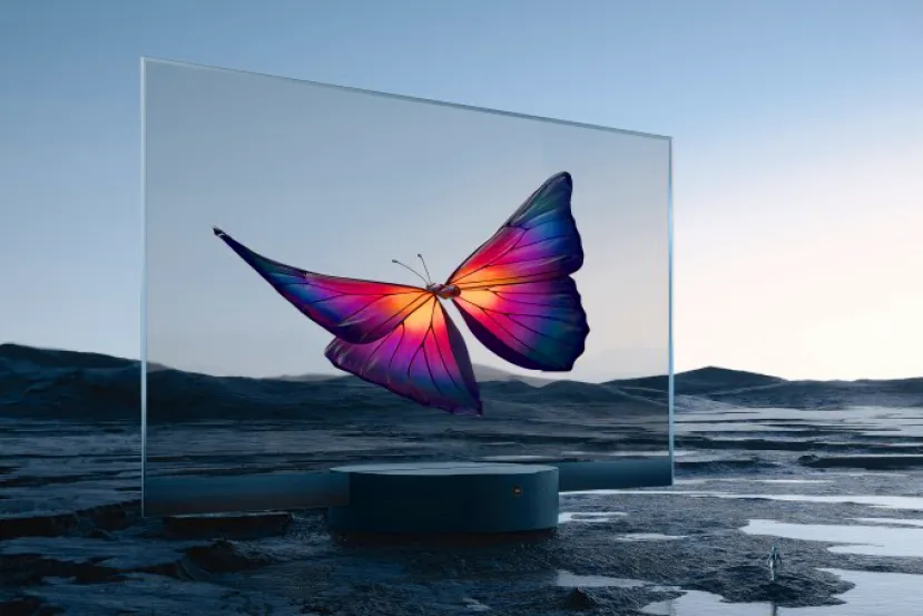 Xiaomi Mi TV LUX OLED Transparent Edition, el primer televisor transparente llega con 10-bit de color y 120 Hz