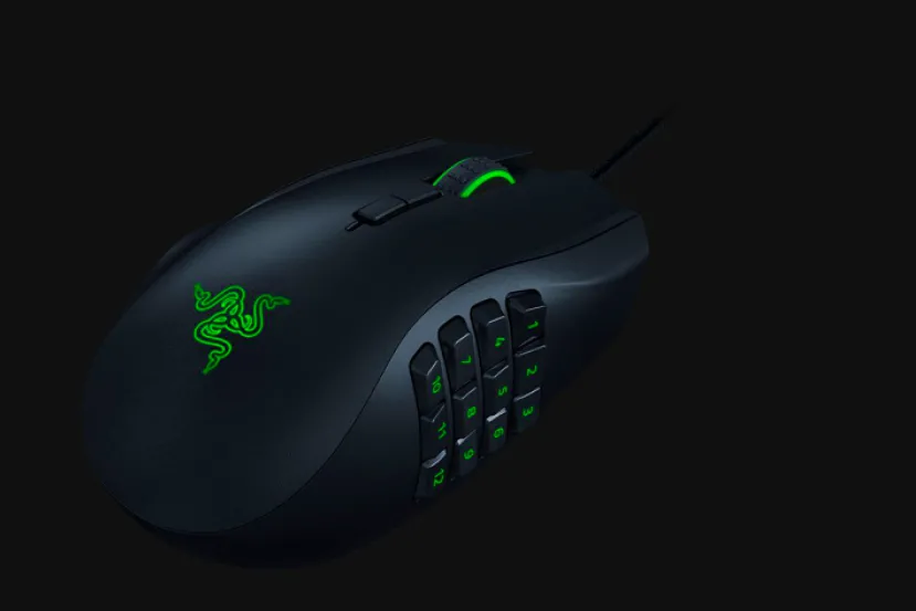 Razer lanza una versión para zurdos de su ratón Naga con 12 botones laterales