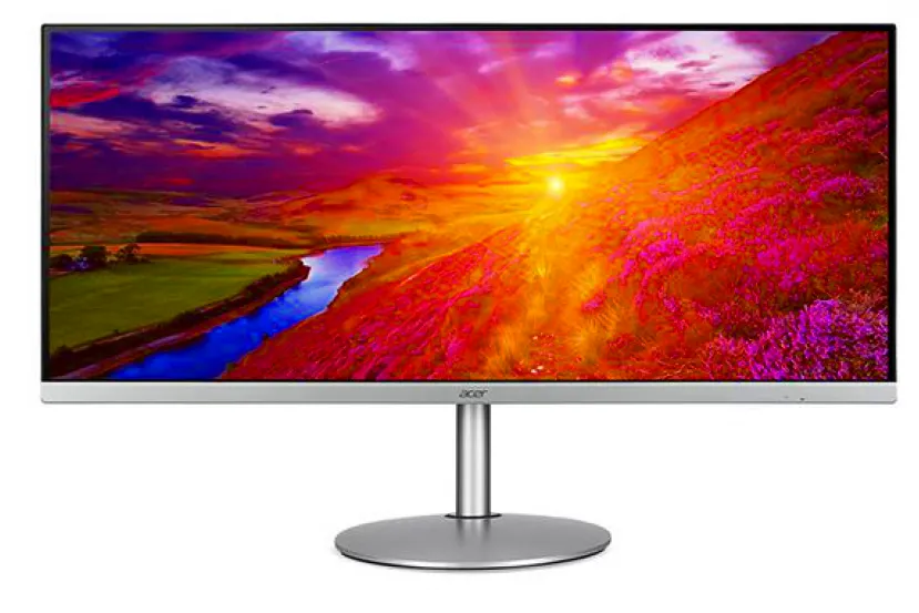 Formato 21:9 con resolución 3440x1440 y HDR400 en el monitor Acer CB342CKCsmiiphuzx