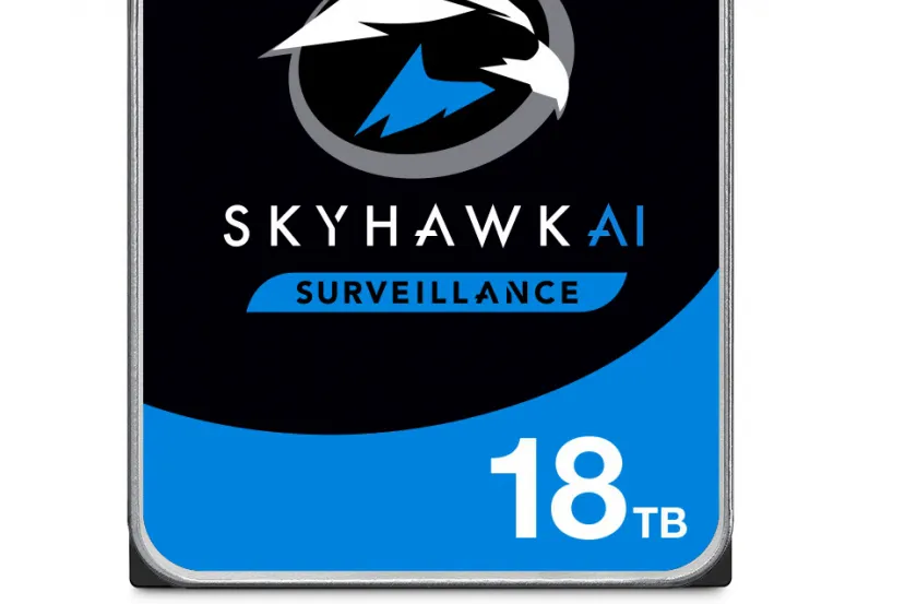 Seagate lanza su disco duro SkyHawk AI de 18TB orientado a videovigilancia con Inteligencia Artificial