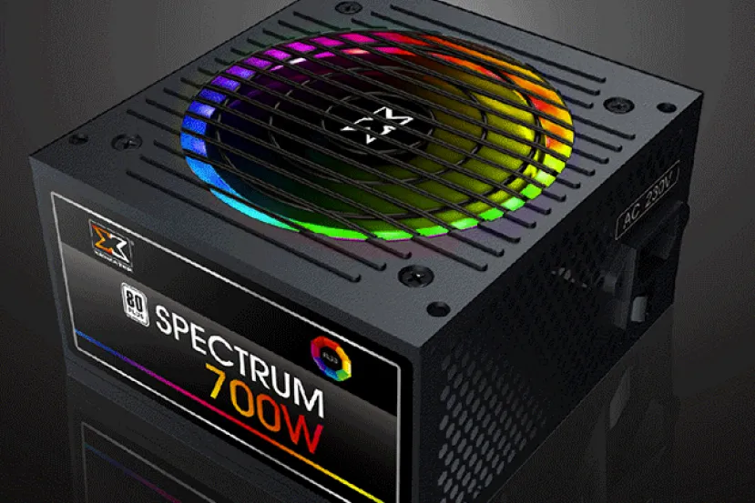 Xigmatek Spectrum, fuentes ATX 80 PLUS con iluminación  RGB y tamaño compacto