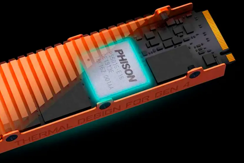 Phison pondrá en apuros al PCIe 4.0 x4 con su controladora SSD E18, alcanzando más de 7400 MBps