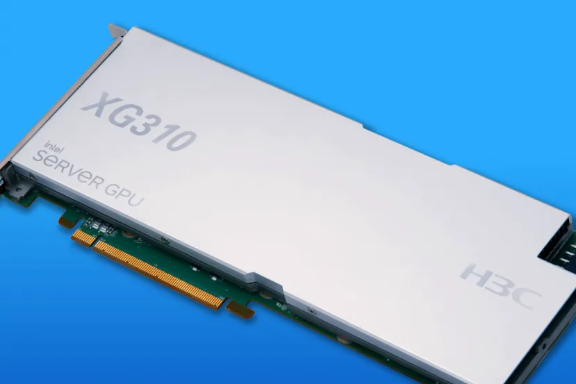 Intel anuncia su primera GPU dedicada para servidores XG310 con 8 GB DDR4