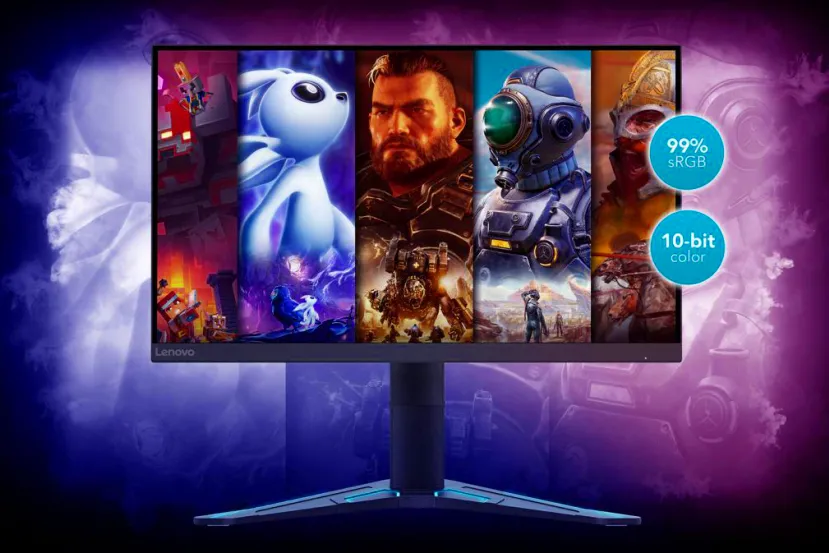 Los monitores gaming Lenovo G27q-20 y G27-20 llegan con hasta 165 Hz, panel IPS y FreeSync Premium