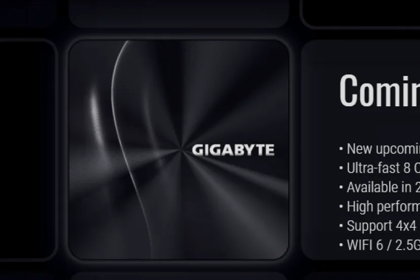 Los nuevos miniPC Brix de Gigabyte llegarán con procesadores AMD Zen 2 de 8 núcleos