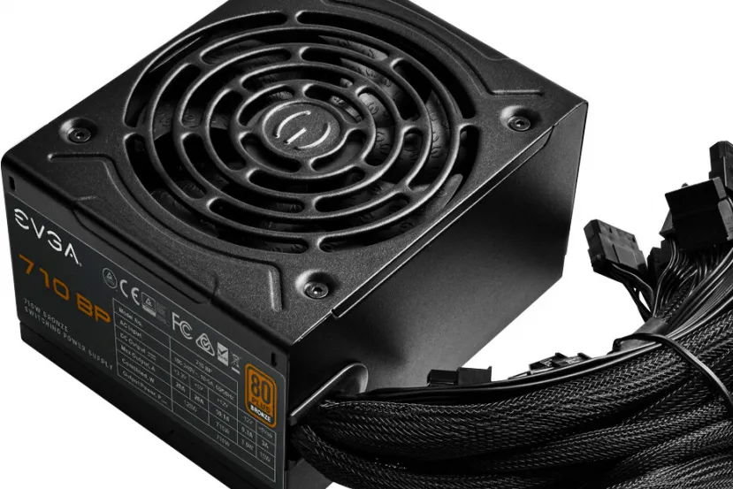 Las fuentes de alimentación EVGA BP tienen solo 120 mm de largo y cuentan con certificación 80 PLUS Bronze